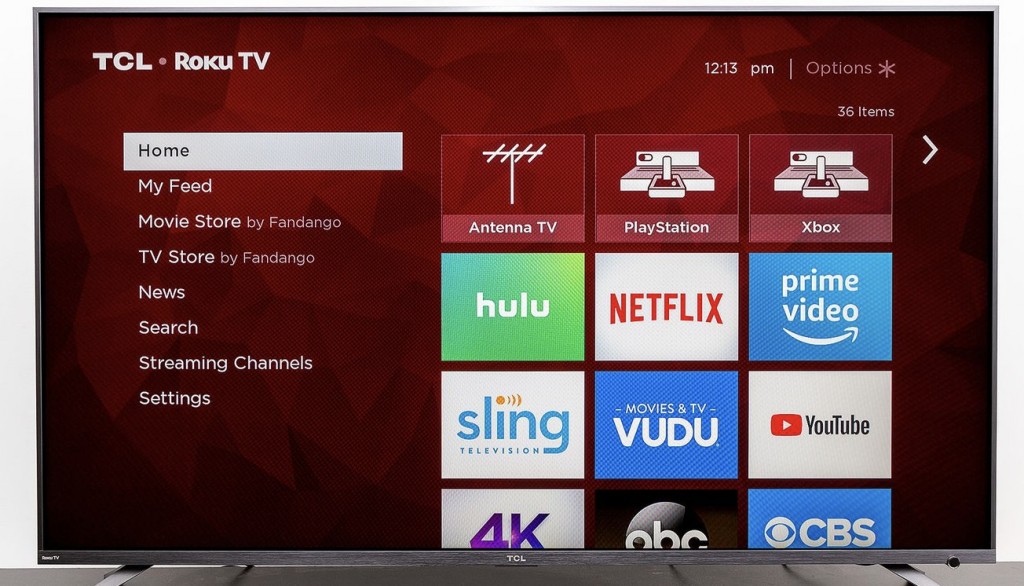 Smart TV Apps example