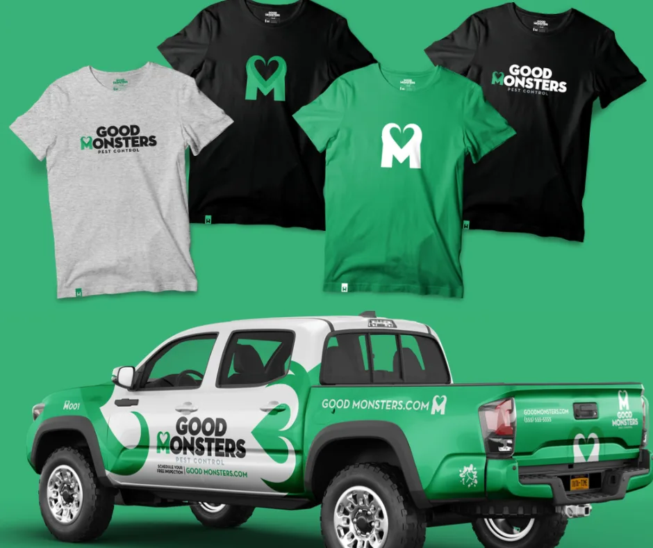 Good Monsters Visual Identity 